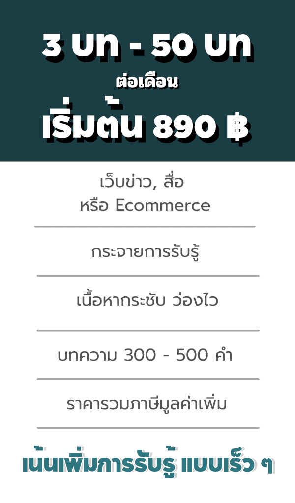 แพกเกจบทความ SEO รายเดือน 300-500 คำ-3